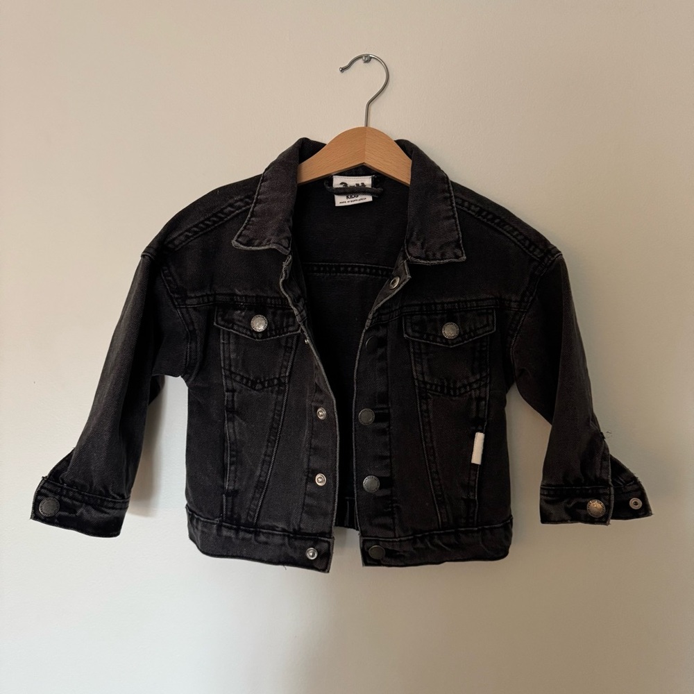 Cotton On Black Denim Jacket